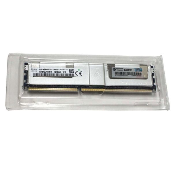 HP 32GB (1*32GB) 4RX4 PC3L-10600L DDR3-1333MHZ LRDIMM (647903-B21)