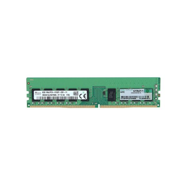 HP 8GB (1*8GB) 1RX8 PC4-17000P-E DDR4-2133MHZ ECC UDIMM (819880-B21)