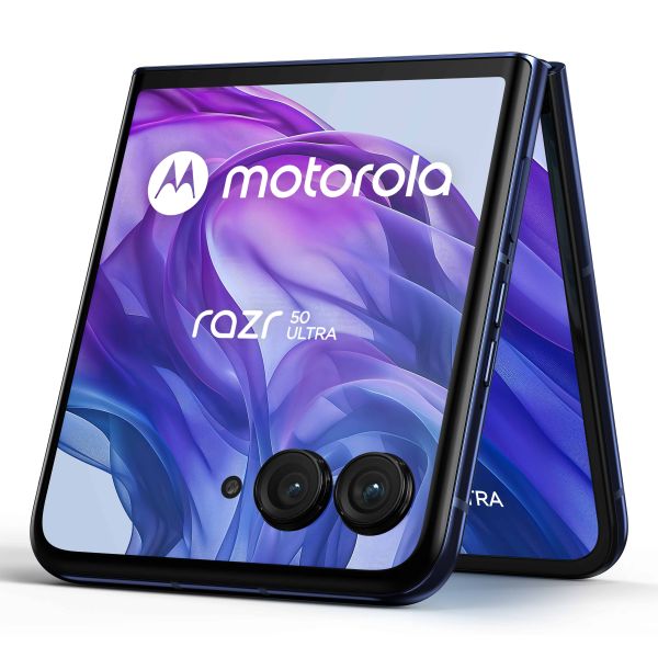 Motorola razr 50 ultra 17,5 cm (6.9") Dual SIM Android 14 5G USB Type-C 12 GB 512 GB 4000 mAh Marineblauw (PB1T0002PL)