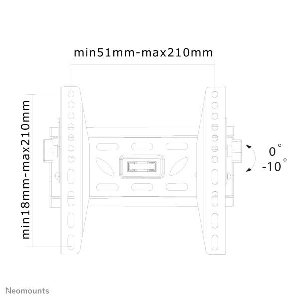 Neomounts tv wandsteun (LED-W220)