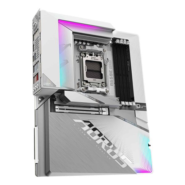 GIGABYTE B650E AORUS STEALTH ICE moederbord AMD B650 Socket AM5 ATX (B650E AORUS STEALTH ICE)