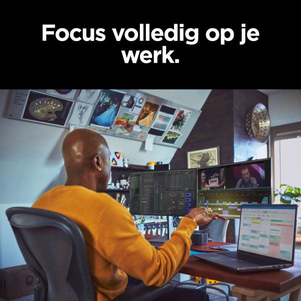 HP ZBook Fury 16 G11 Intel® Core™ i9 i9-14900HX Mobiel werkstation 40,6 cm (16") WUXGA 64 GB DDR5-SDRAM 2 TB SSD NVIDIA RTX 2000 Ada Wi-Fi 7 (802.11be) Windows 11 Pro AI Workstation, AI PC Grijs (98K95ET#ABH)
