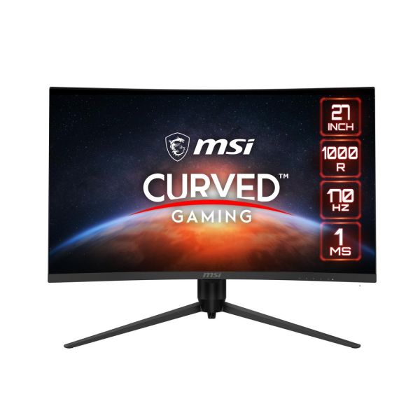 MSI G271CQPDE Gaming Monitor 27 inch Curved QHD 170Hz (9S6-3CC34H-031)