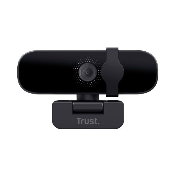 Trust Tanor Full HD Webcam – webcam – Full HD webcam met privacy‑cover – geïntegreerde microfoon – zwart (25548) Trust Tanor Full HD Webcam – webcam – Full HD webcam met privacy‑cover – geïntegreerde microfoon – zwart (25548)