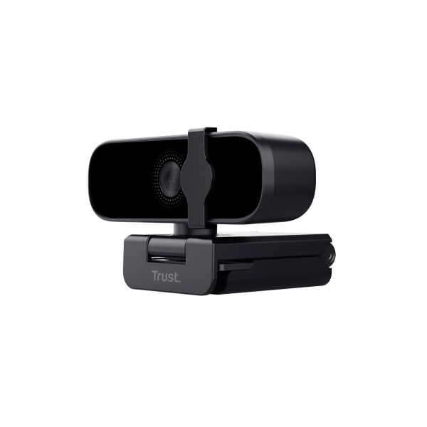 Trust Tanor Full HD Webcam – webcam – Full HD webcam met privacy‑cover – geïntegreerde microfoon – zwart (25548) Trust Tanor Full HD Webcam – webcam – Full HD webcam met privacy‑cover – geïntegreerde microfoon – zwart (25548)