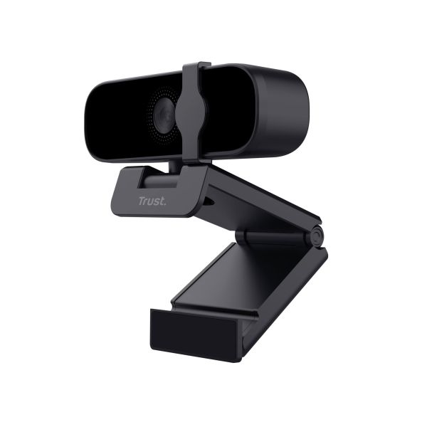 Trust Tanor Full HD Webcam – webcam – Full HD webcam met privacy‑cover – geïntegreerde microfoon – zwart (25548) Trust Tanor Full HD Webcam – webcam – Full HD webcam met privacy‑cover – geïntegreerde microfoon – zwart (25548)