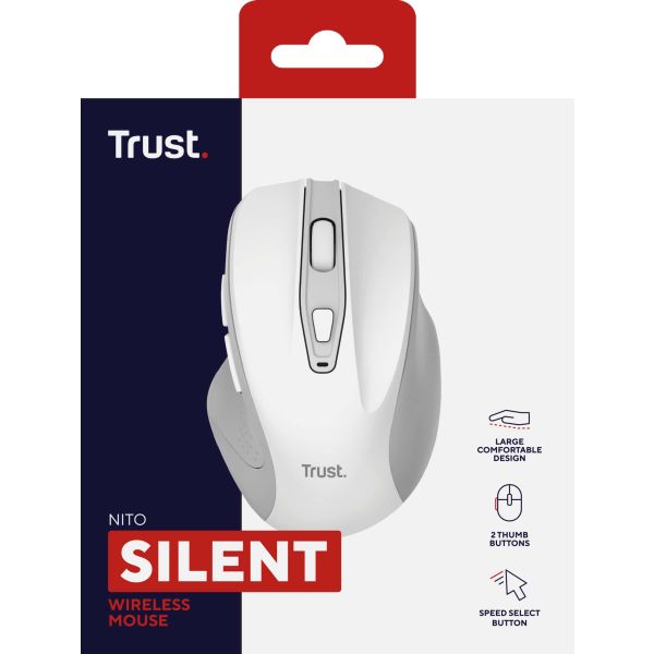 Trust Nito muis Universeel Rechtshandig RF Draadloos Optisch 2200 DPI (25550)