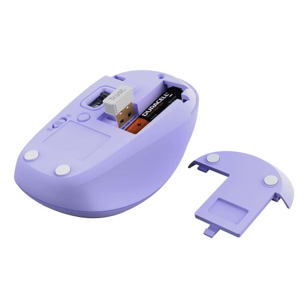Trust Yvi+ muis Universeel Ambidextrous RF-draadloos + Bluetooth Optisch 1600 DPI (25583)
