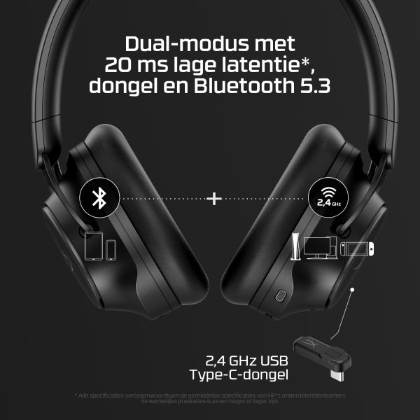 HyperX Cloud MIX 2 - Gaming Headset (zwart)