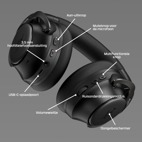 HyperX Cloud MIX 2 - Gaming Headset (zwart)