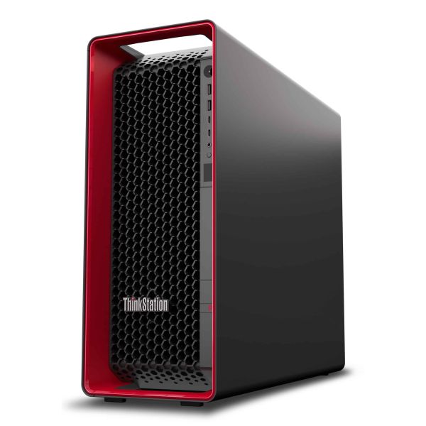 Lenovo ThinkStation P8 AMD Ryzen Threadripper PRO 7975WX 128 GB DDR5-SDRAM 2 TB SSD Windows 11 Pro Tower Workstation Zwart (30HH005MGE) n/a