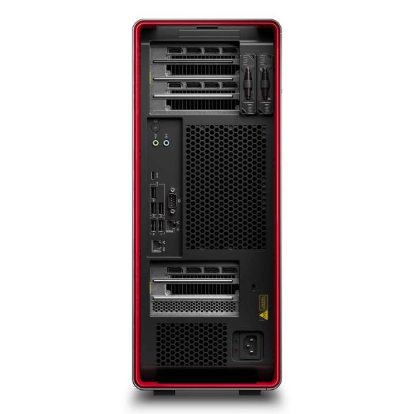Lenovo ThinkStation P8 AMD Ryzen Threadripper PRO 7975WX 128 GB DDR5-SDRAM 2 TB SSD Windows 11 Pro Tower Workstation Zwart (30HH005MGE) n/a