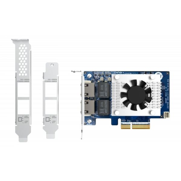 QNAP QXG-10G2TB netwerkkaart Intern Ethernet 10000 Mbit/s (QXG-10G2TB NIET GEBRUIKEN)