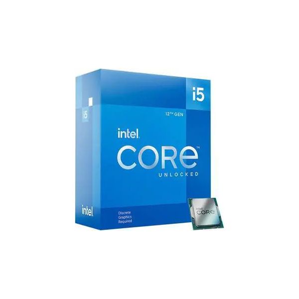 Intel Core i5-12400F Processor 2.5 GHz 6-Core (BX8071512400F)