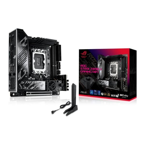 ASUS ROG STRIX Z890-I GAMING WIFI Intel Z890 LGA 1851 (Socket V1) mini ITX (90MB1IC0-M0EAY1)