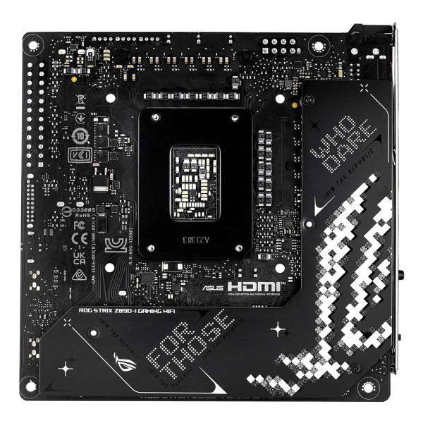 ASUS ROG STRIX Z890-I GAMING WIFI Intel Z890 LGA 1851 (Socket V1) mini ITX (90MB1IC0-M0EAY1)