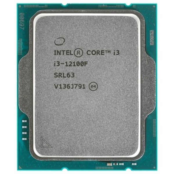 Intel Core i3-12100F Processor 3,8 GHz 8 MB Smart Cache (CM8070104291009)