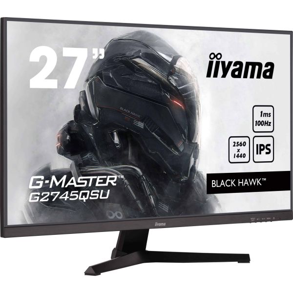 iiyama G-MASTER G2745QSU-B2 computer monitor 68,6 cm (27") 2560 x 1440 Pixels Wide Quad HD LED Zwart (G2745QSU-B2)