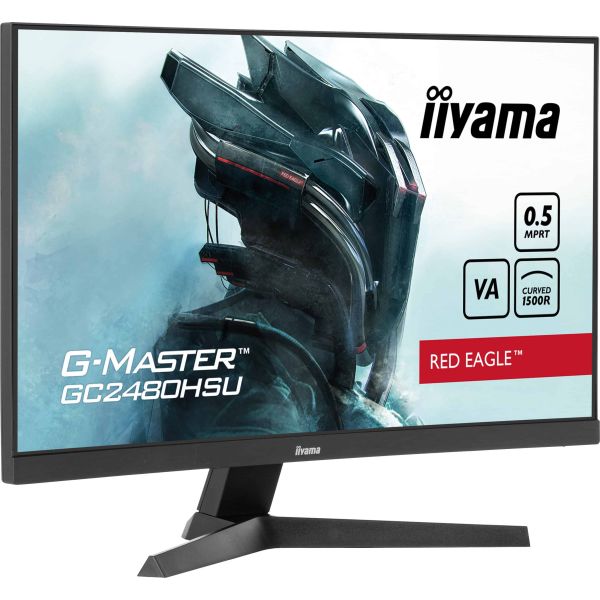iiyama G-MASTER GC2480HSU-B1 computer monitor 59,9 cm (23.6") 1920 x 1080 Pixels Full HD LED Zwart (GC2480HSU-B1)
