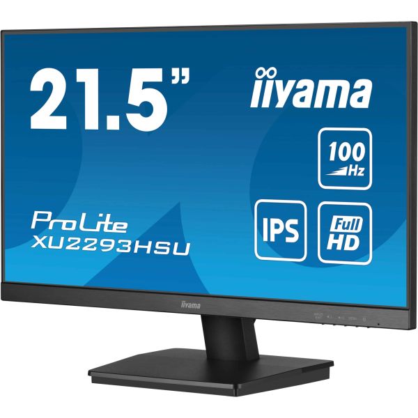 iiyama ProLite XU2293HSU-B7 computer monitor 54,6 cm (21.5") 1920 x 1080 Pixels Full HD LED Zwart (XU2293HSU-B7)