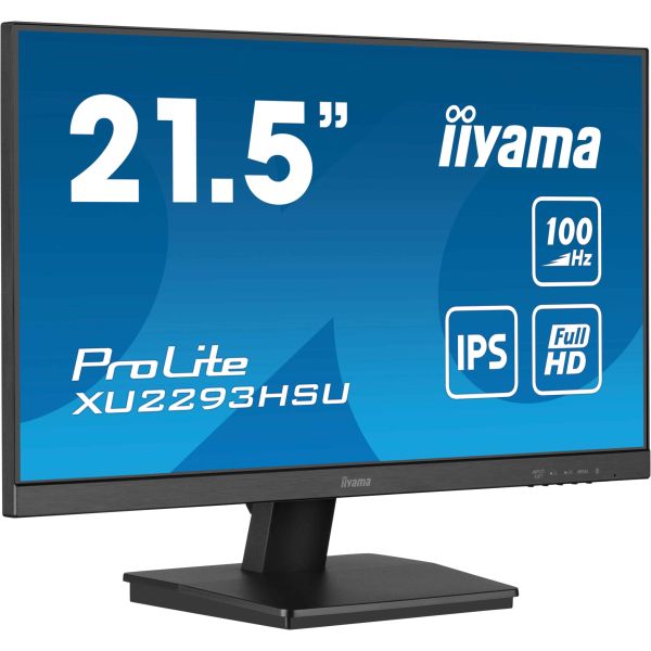iiyama ProLite XU2293HSU-B7 computer monitor 54,6 cm (21.5") 1920 x 1080 Pixels Full HD LED Zwart (XU2293HSU-B7)