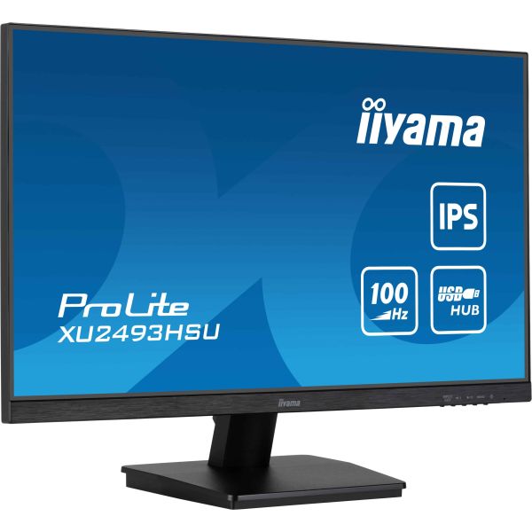 iiyama ProLite XU2493HSU-B7 computer monitor 60,5 cm (23.8") 1920 x 1080 Pixels Full HD LED Zwart (XU2493HSU-B7)