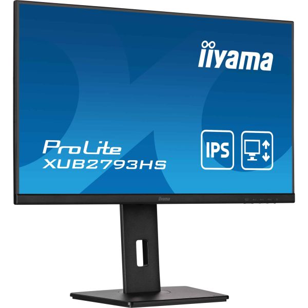 iiyama ProLite XUB2793HS-B7 computer monitor 68,6 cm (27") 1920 x 1080 Pixels Full HD LED Zwart (XUB2793HS-B7)