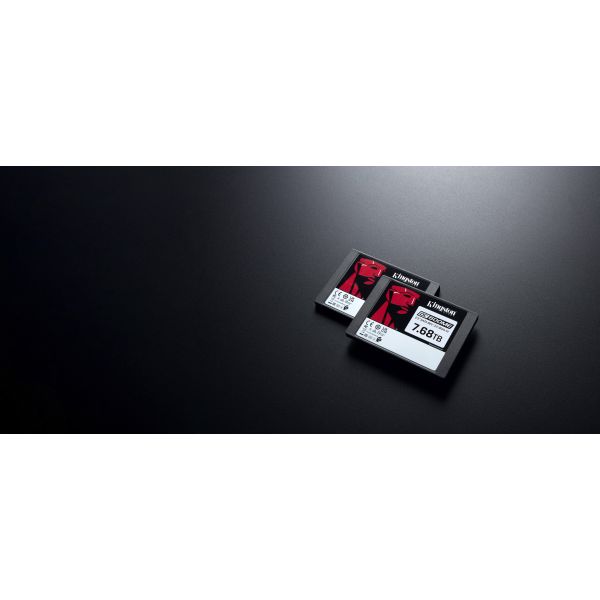 Kingston Technology 7680G DC600ME (gemengd gebruik) 2,5 inch Enterprise SATA SSD (SEDC600ME/7680G)
