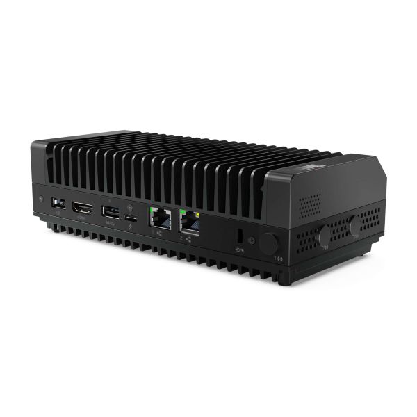 Lenovo ThinkEdge SE30 Intel® Celeron® 6305E 8 GB DDR4-SDRAM 256 GB SSD Windows 11 IoT Enterprise Mini PC Zwart (11NH0016GE)