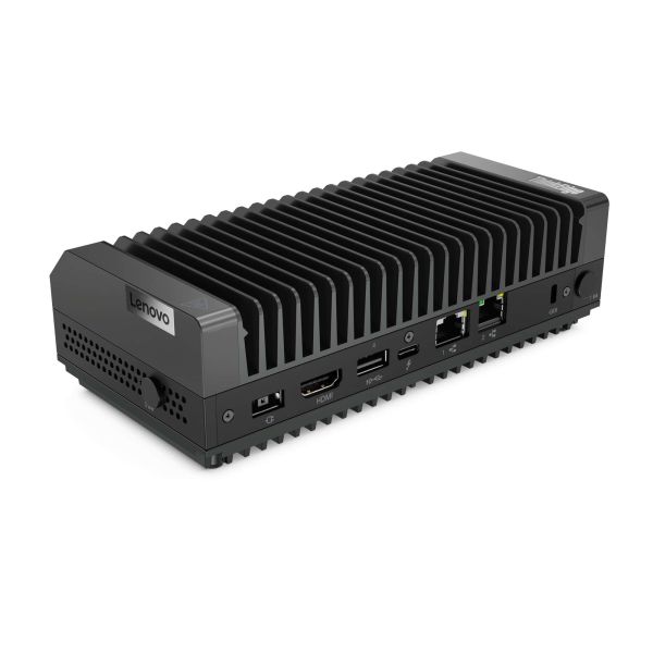 Lenovo ThinkEdge SE30 Intel® Celeron® 6305E 8 GB DDR4-SDRAM 256 GB SSD Windows 11 IoT Enterprise Mini PC Zwart (11NH0016GE)