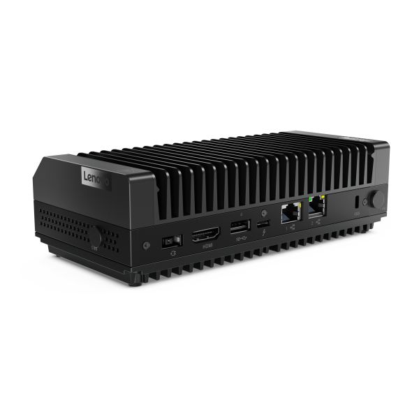 Lenovo ThinkEdge SE30 Intel® Celeron® 6305E 8 GB DDR4-SDRAM 256 GB SSD Windows 11 IoT Enterprise Mini PC Zwart (11NH0016GE) 1/2 Lenovo ThinkEdge SE30 Intel® Celeron® 6305E 8 GB DDR4-SDRAM 256 GB SSD Windows 11 IoT Enterprise Mini PC Zwart (11NH0016GE)