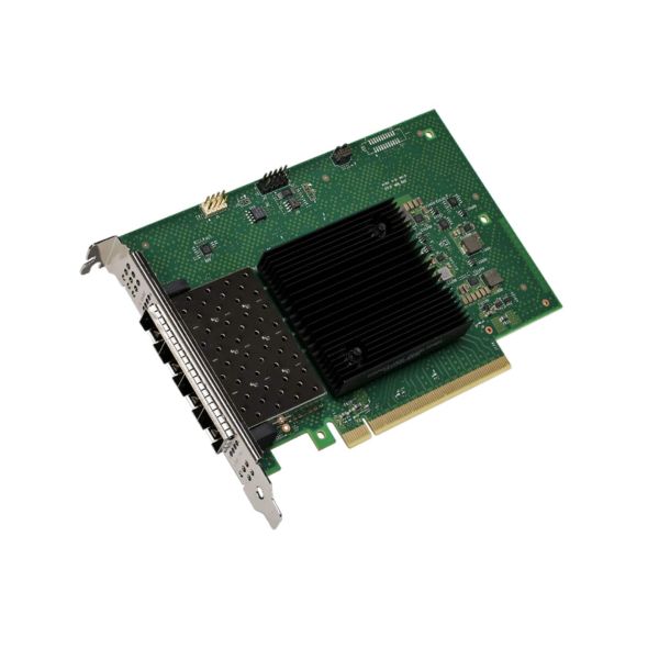 Intel Ethernet Network Adapter E810-XXVDA4 Intern Fiber 25000 Mbit/s (E810XXVDA4BLK)