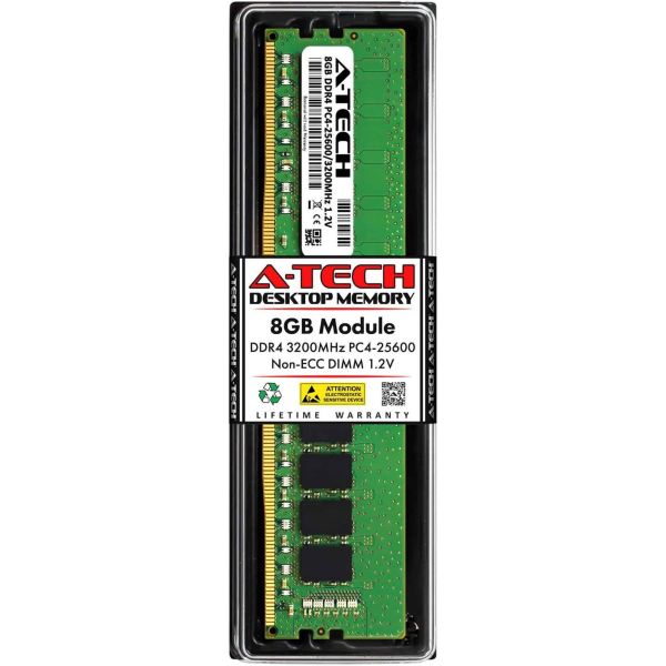 HP SKO-MEM, UDIMM 8GB DDR4-3200 1.2V NECC (L98133-001)