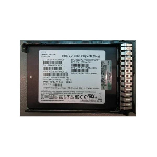 HP SPS-SSD 512GB M.2 2280 SN810 PCIE LOCK (P04564-001)