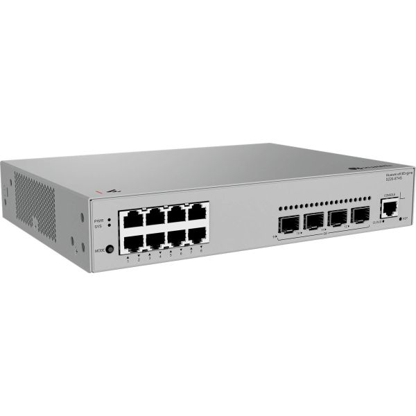 HUAWEI eKit S220 Series S220-8T4S Managed L2 Gigabit Ethernet (10/100/1000) 1U Grijs (98012551)