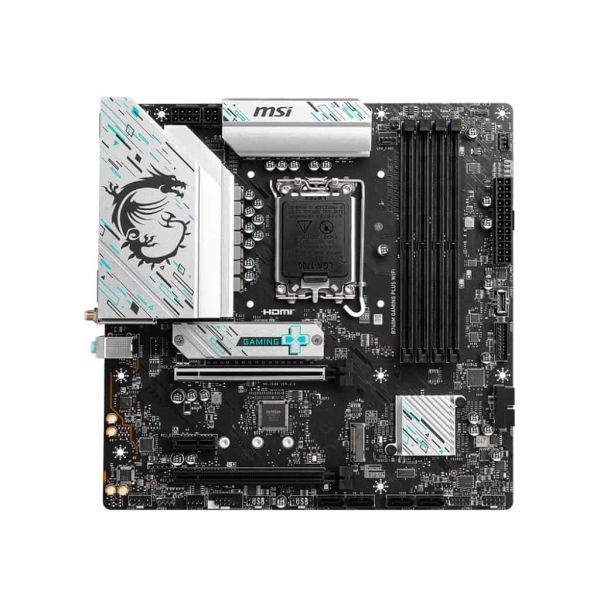 MSI B760M GAMING PLUS WIFI moederbord Intel B760 LGA 1700 micro ATX (B760MGAPLWI) MSI B760M GAMING PLUS WIFI moederbord Intel B760 LGA 1700 micro ATX (B760MGAPLWI)