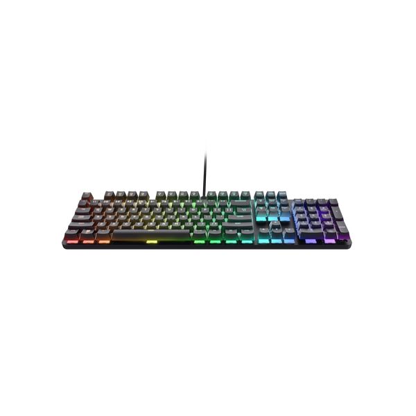 Trust GXT 871 Zora Gaming Toetsenbord - Mechanisch toetsenbord – QWERTY US-indeling – RGB-verlichting – Zwart (25510)