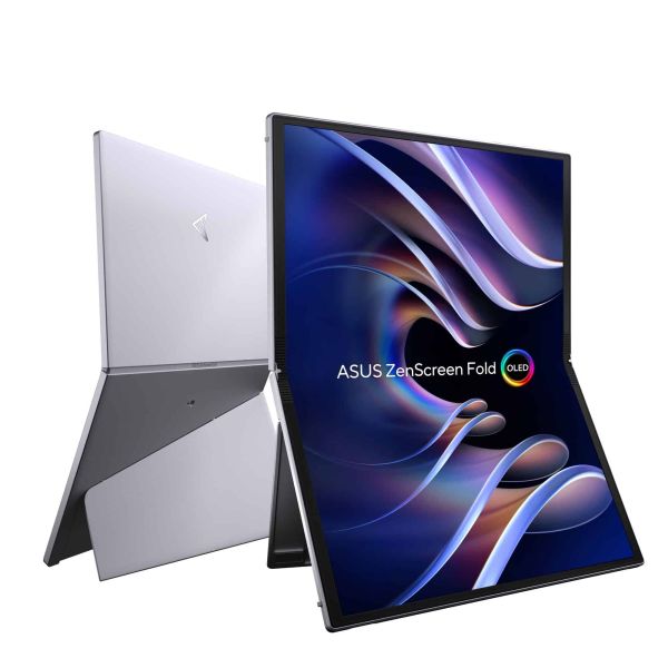 ASUS ZenScreen Fold OLED MQ17QH computer monitor 43,9 cm (17.3") 2560 x 1920 Pixels Quad HD Zilver (90LM09EV-B01170)