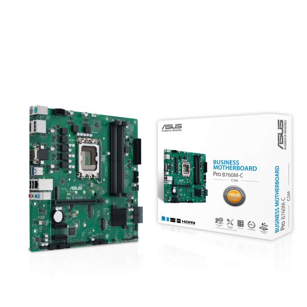 ASUS PRO B760M-C-CSM Intel B760 LGA 1700 micro ATX (90MB1DX0-M0EAYC)