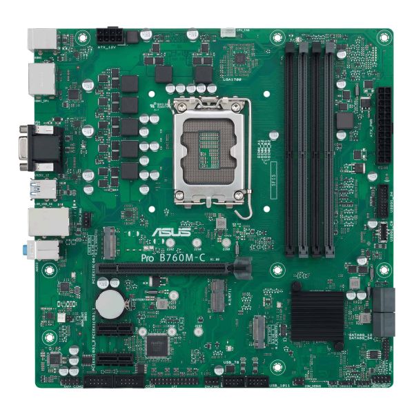 ASUS PRO B760M-C-CSM Intel B760 LGA 1700 micro ATX (90MB1DX0-M0EAYC)