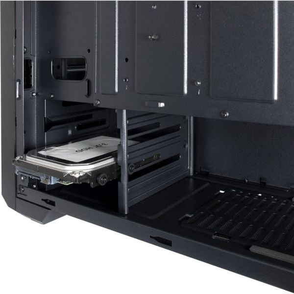 Inter-Tech S-3901 Impulse Tower Zwart (88881272)