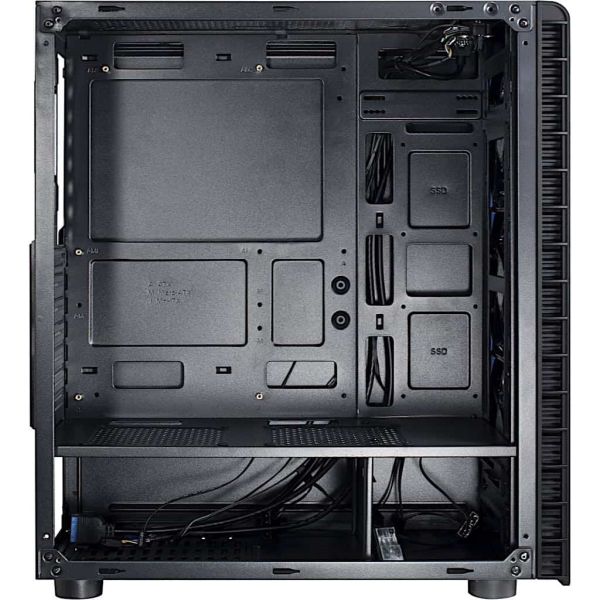 Inter-Tech CXC2 Tower Zwart (88881292)