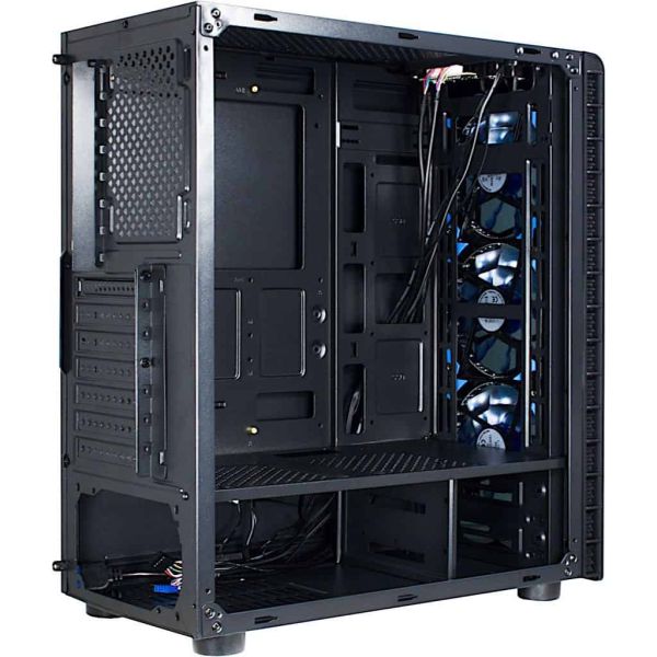 Inter-Tech CXC2 Tower Zwart (88881292)