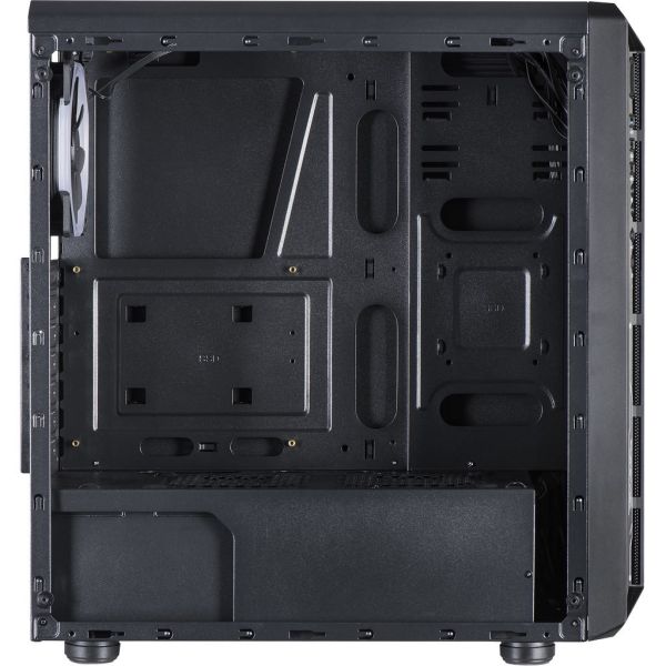 Inter-Tech C-3 Saphir Tower Zwart (88881300)