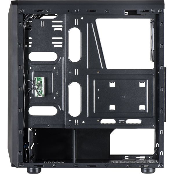Inter-Tech C-3 Saphir Tower Zwart (88881300)