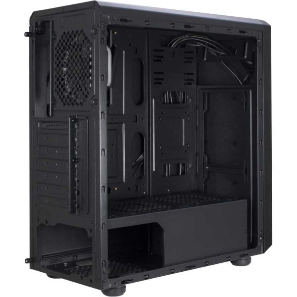 Inter-Tech C-3 Saphir Tower Zwart (88881300)
