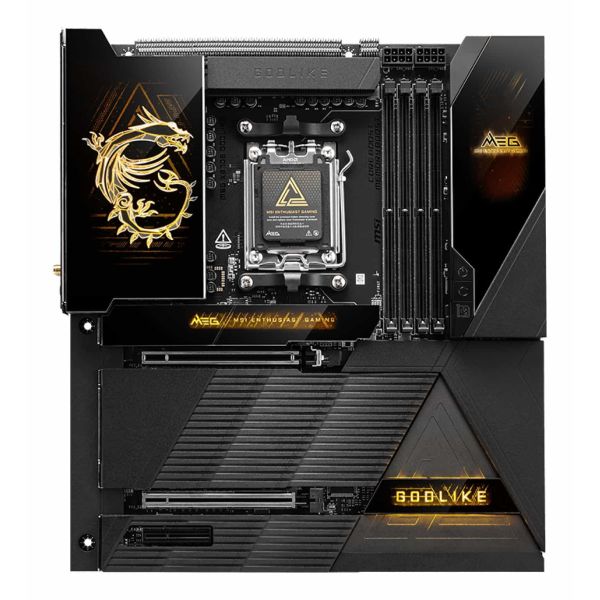 MSI MEG X870E GODLIKE moederbord AMD X870E Socket AM5 Verlengd ATX (MEG X870E GODLIKE)