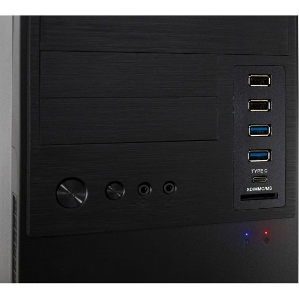 Inter-Tech IT-6865 Micro Tower Zwart (88881304)