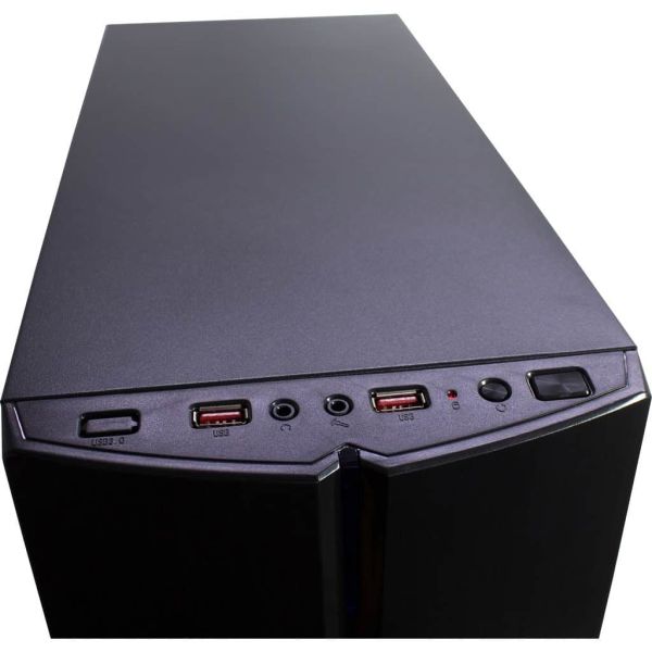 Inter-Tech B-48 Midi Tower Zwart (88881308)