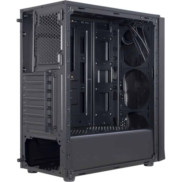 Inter-Tech T-11 Televen Tower Zwart (88881324)